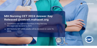 MH Nursing CET 2024 Answer Key Out @cetcell.mahacet.org; Raise Objections till June 9